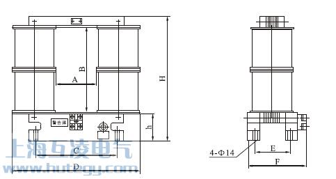 LYM-0.5 7500/5-15000/5的(de)尺寸圖